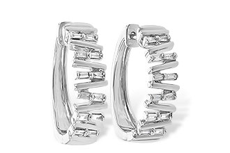 C190-86712: EARR .30 TW BAGUETTE DIAS