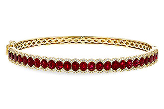E275-43912: BANGLE 5.04 TW RUBY 5.60 TGW