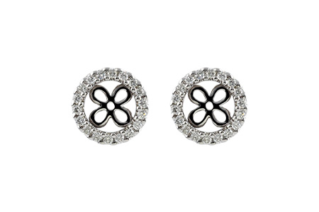 G188-13021: EARRING JACKETS .30 TW (FOR 1.50-2.00 CT TW STUDS)
