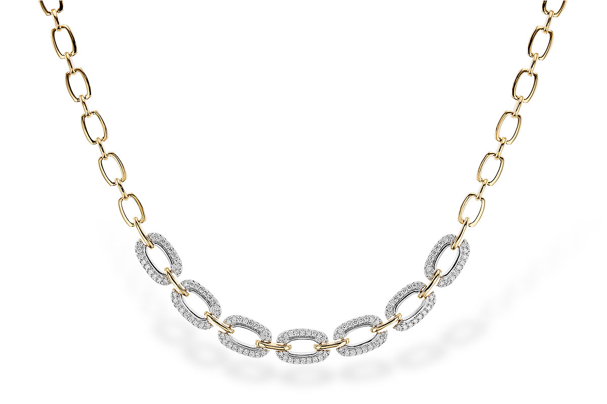 G274-46657: NECKLACE 1.95 TW (17 INCHES)