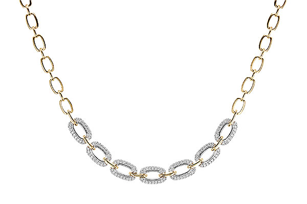G274-46657: NECKLACE 1.95 TW (17 INCHES)