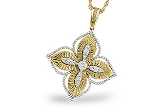 G274-53930: NECKLACE .24 TW