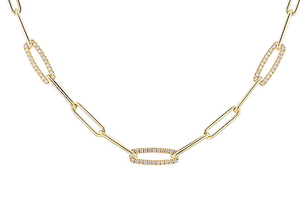H274-45812: NECKLACE .75 TW (17 INCHES)