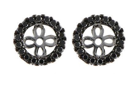 K189-01193: EARRING JACKETS .25 TW (FOR 0.75-1.00 CT TW STUDS)