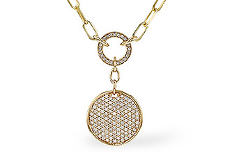 L275-38475: NECKLACE .92 TW (17")